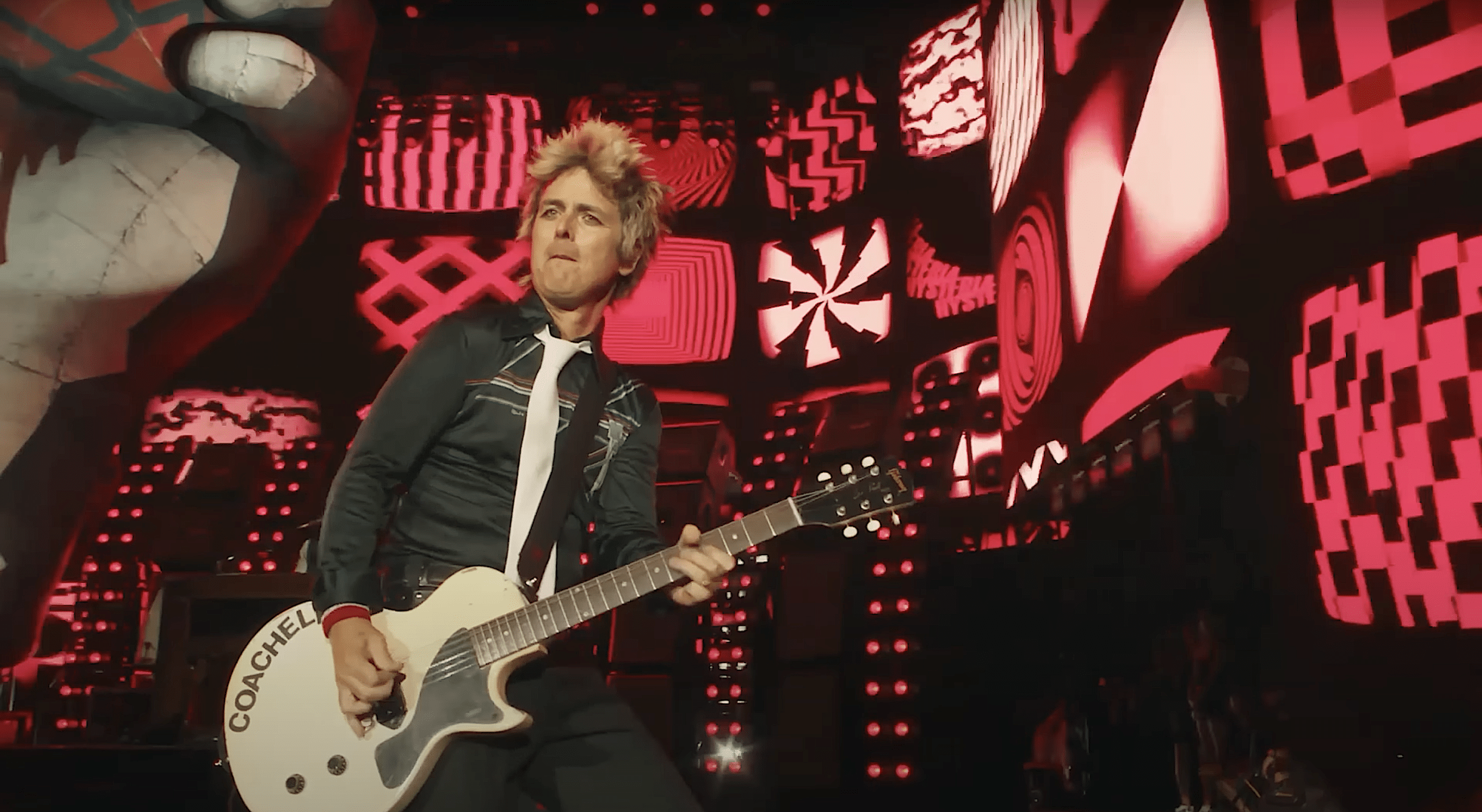 Billie Joe Armstrong of Green Day at Coachella 2025.